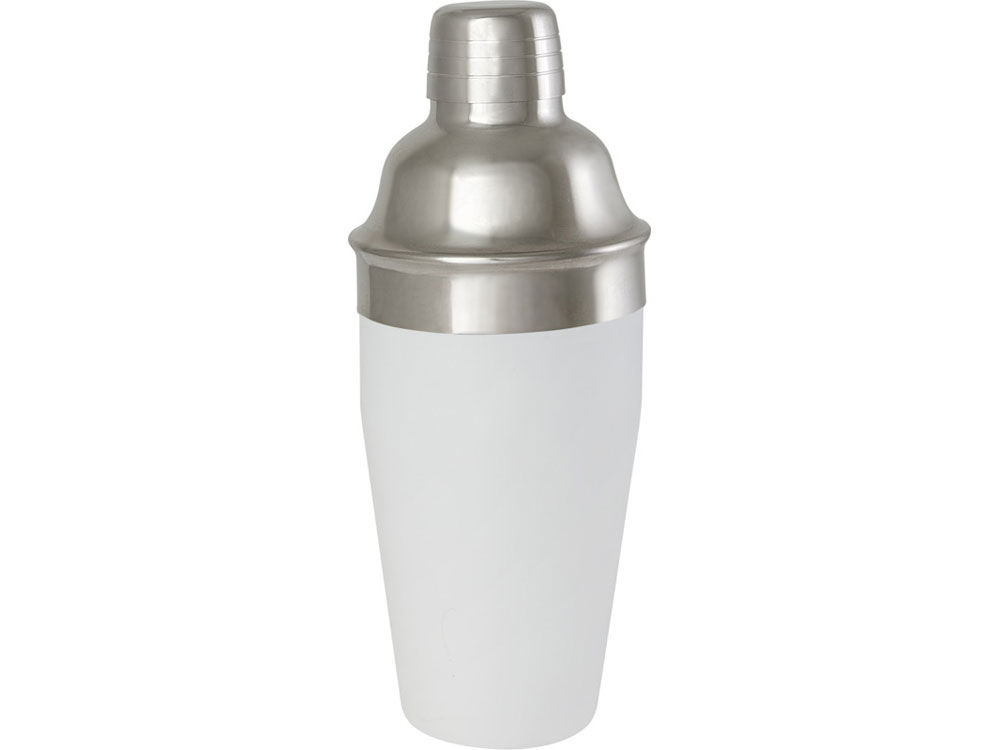 Шейкер для коктейлей Gaudie из переработанной нержавеющей стали, белый-1