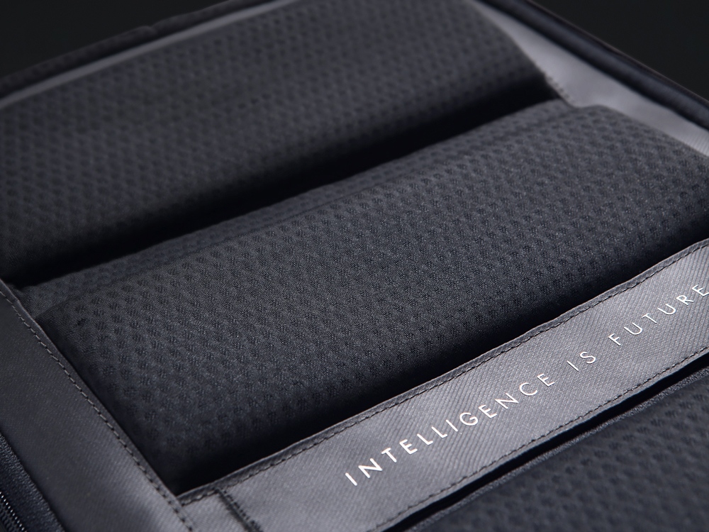 Водостойкий антикражный рюкзак Hipack для ноутбука 15.6, черный-15