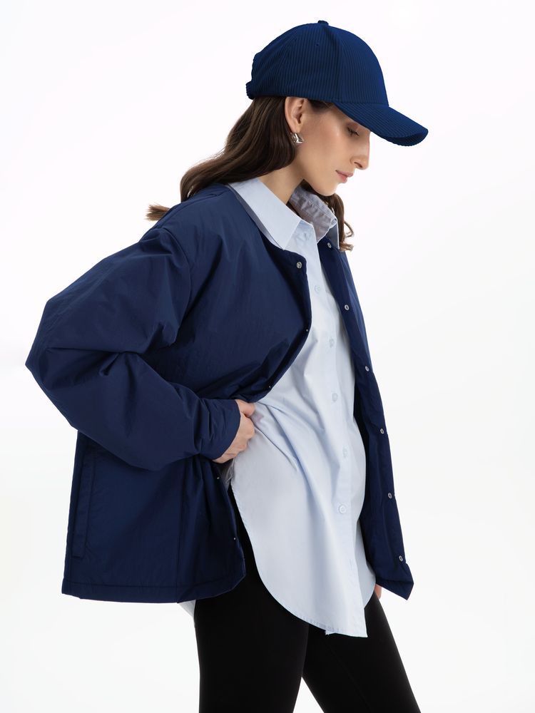 Куртка унисекс Veter, темно-синяя-9