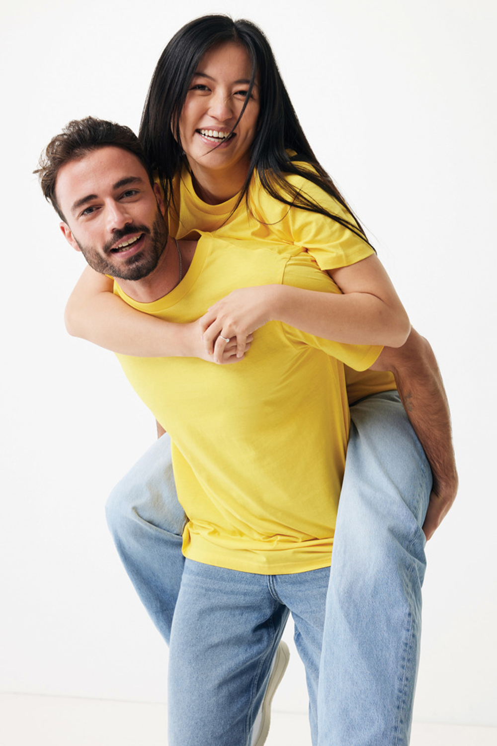 Футболка Iqoniq Sierra из переработанного хлопка, унисекс, 160 г/м²-4