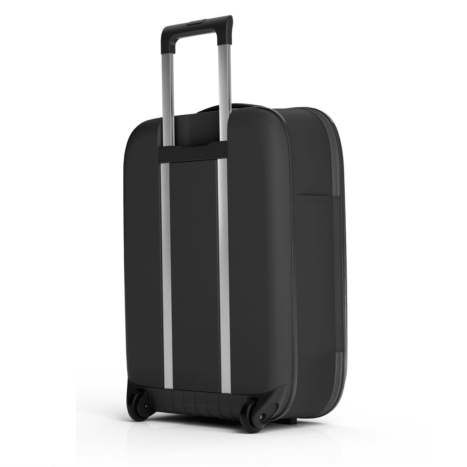 Чемодан складной Rollink Vega II 55x40x20 см, 2 колеса, черный-8