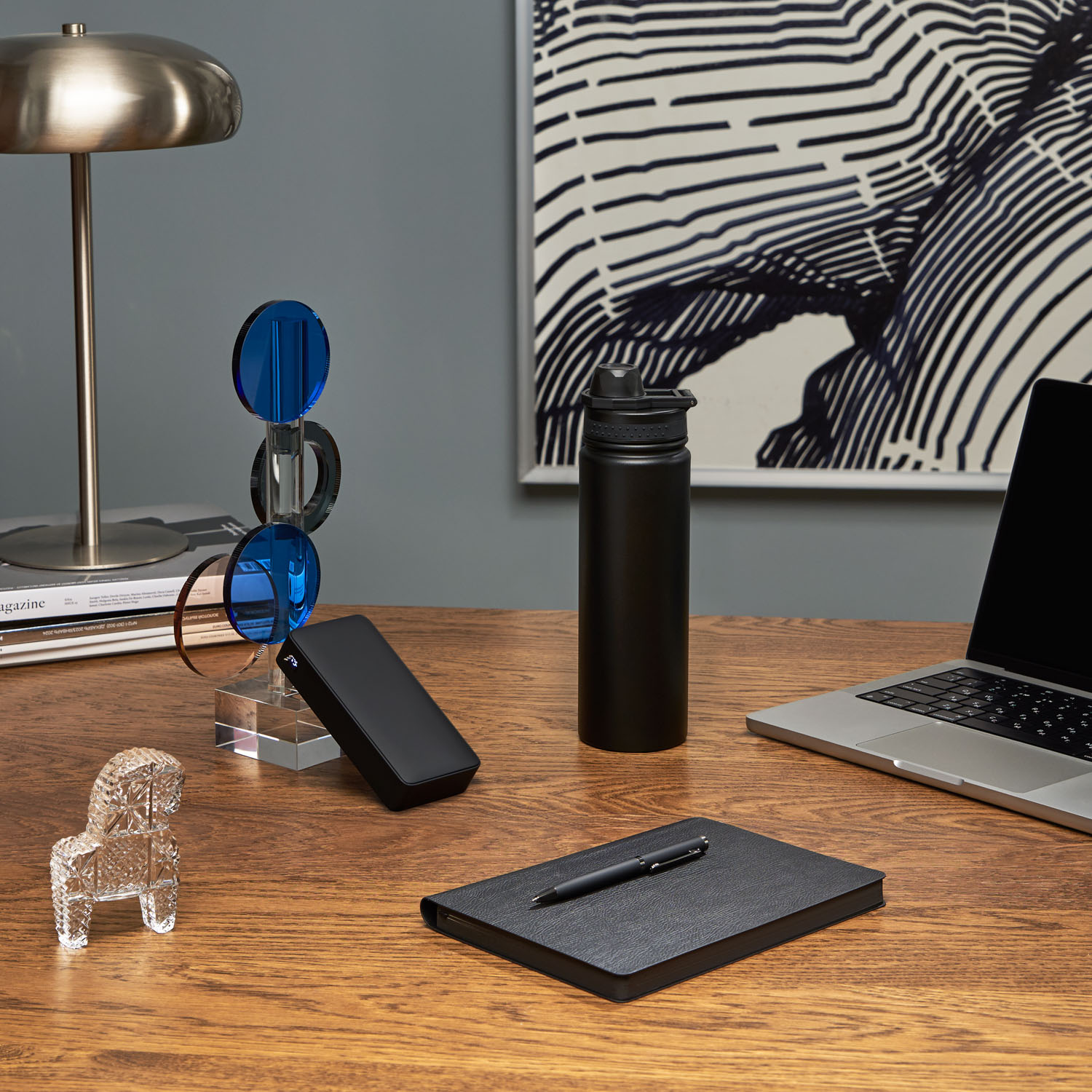 Термобутылка вакуумная герметичная Савона (Savona), черная-8