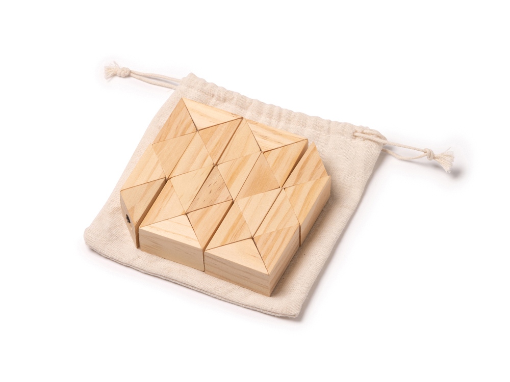 Деревянный пазл-головоломка NOKIT из 24 частей.-1