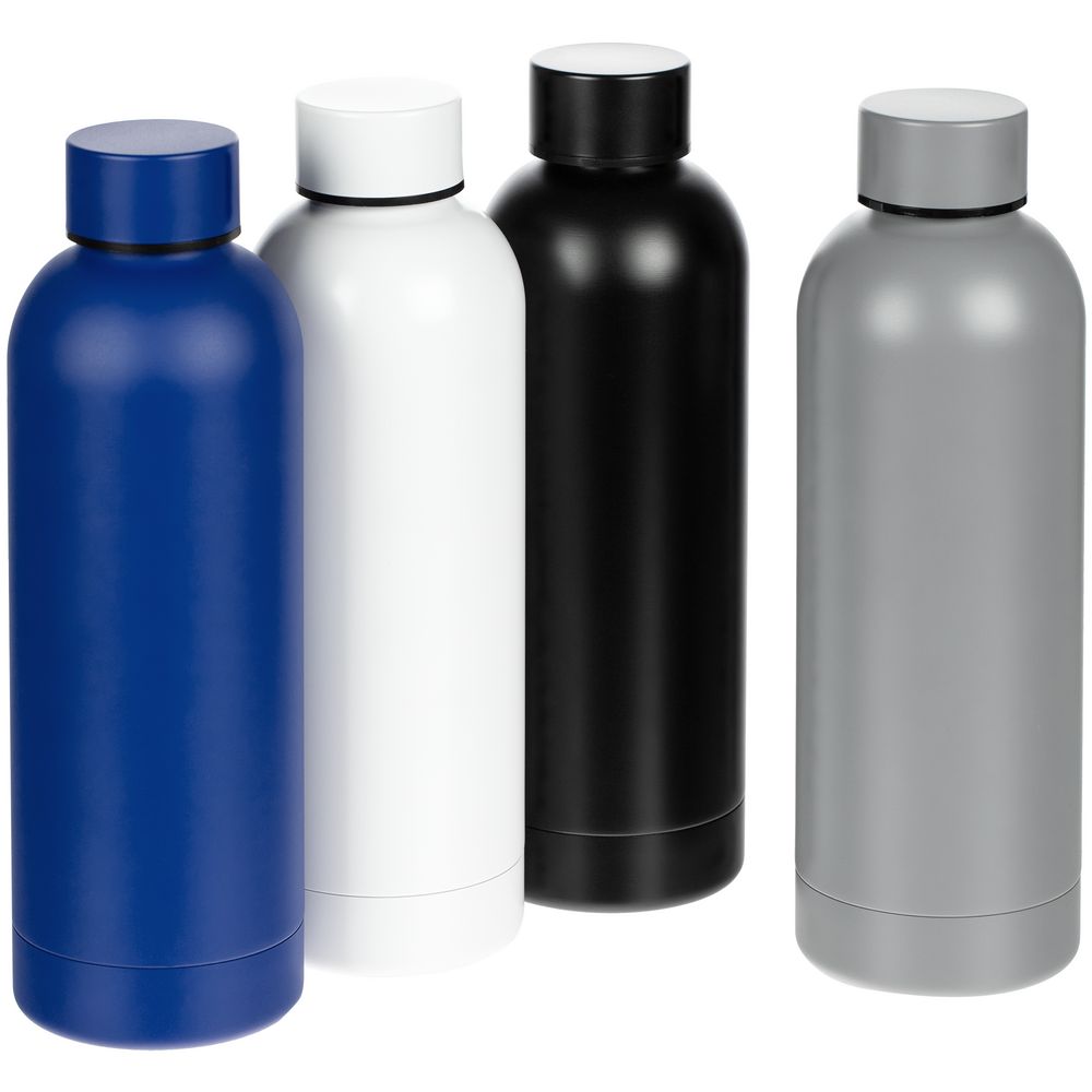 Термобутылка Glendale, синяя-3