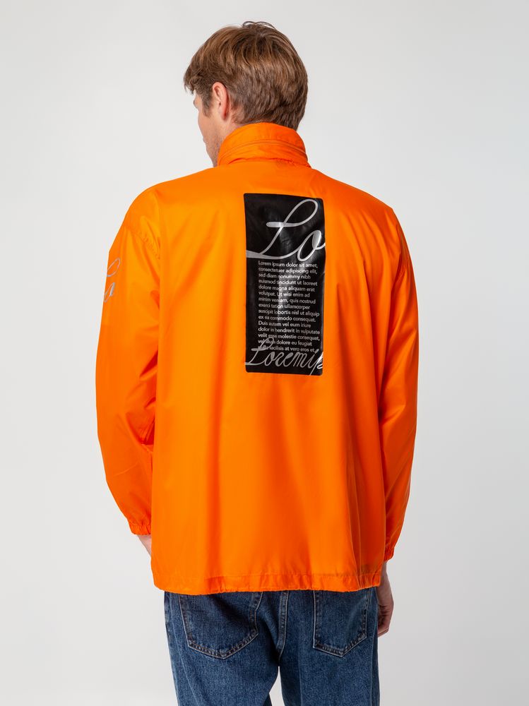 Ветровка из нейлона Surf 210, оранжевая-6
