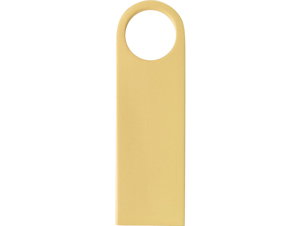 USB 2.0-флешка на 8 Гб с мини чипом и круглым отверстием, золотистыйй-2