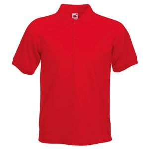 Поло мужское SLIM FIT POLO 220, красный-0