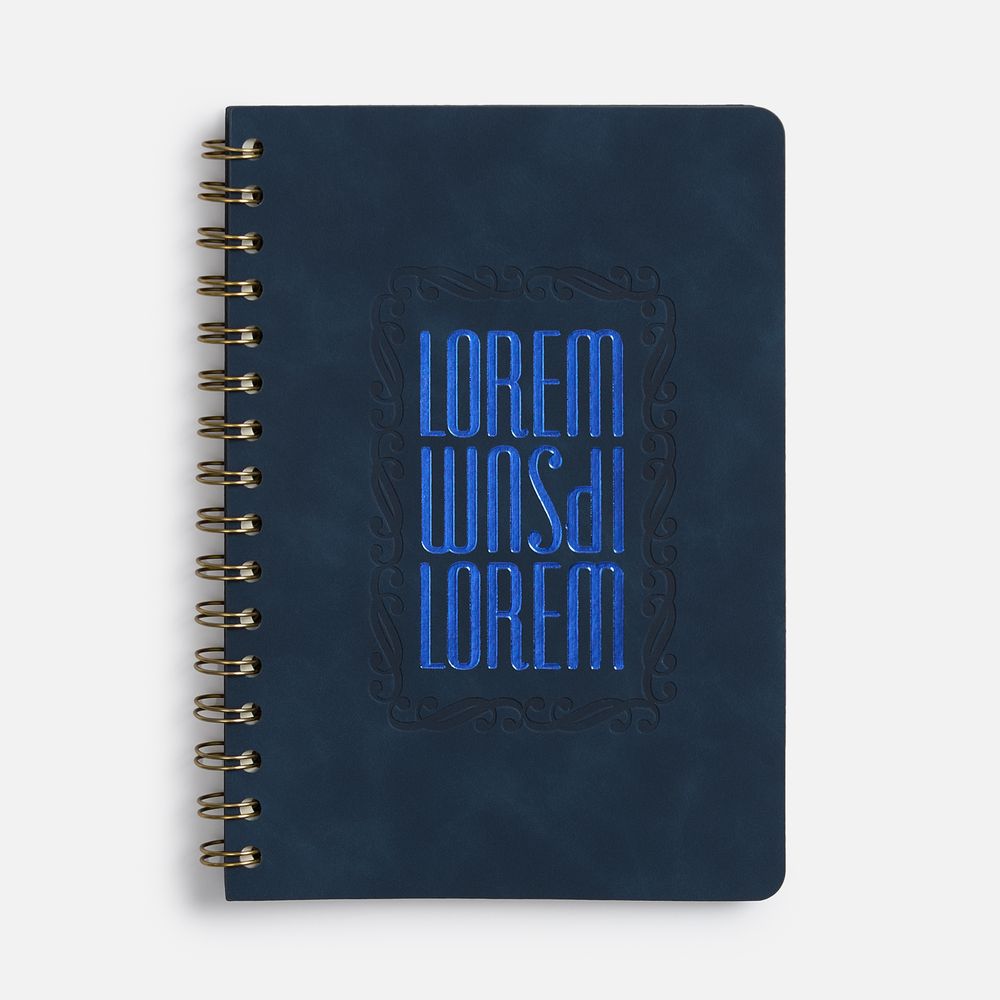 Ежедневник Spiral, недатированный, синий-5