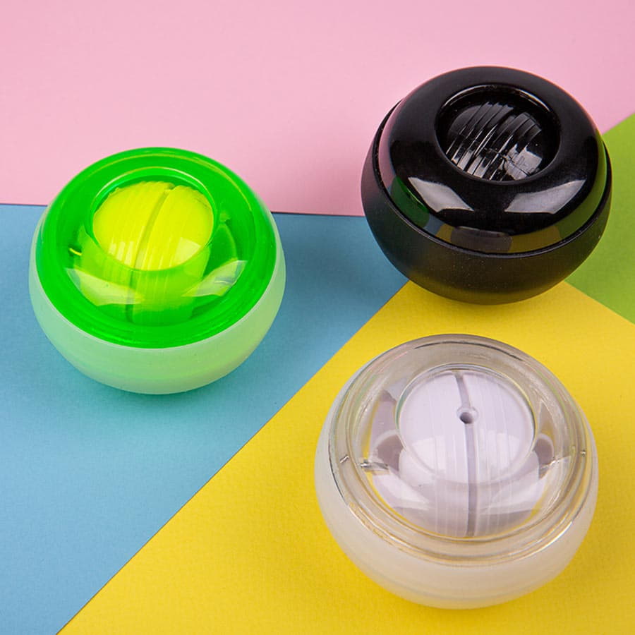 Тренажер POWER BALL, зеленое яблоко, пластик, 6х7,3см;16+, зеленое яблоко-1