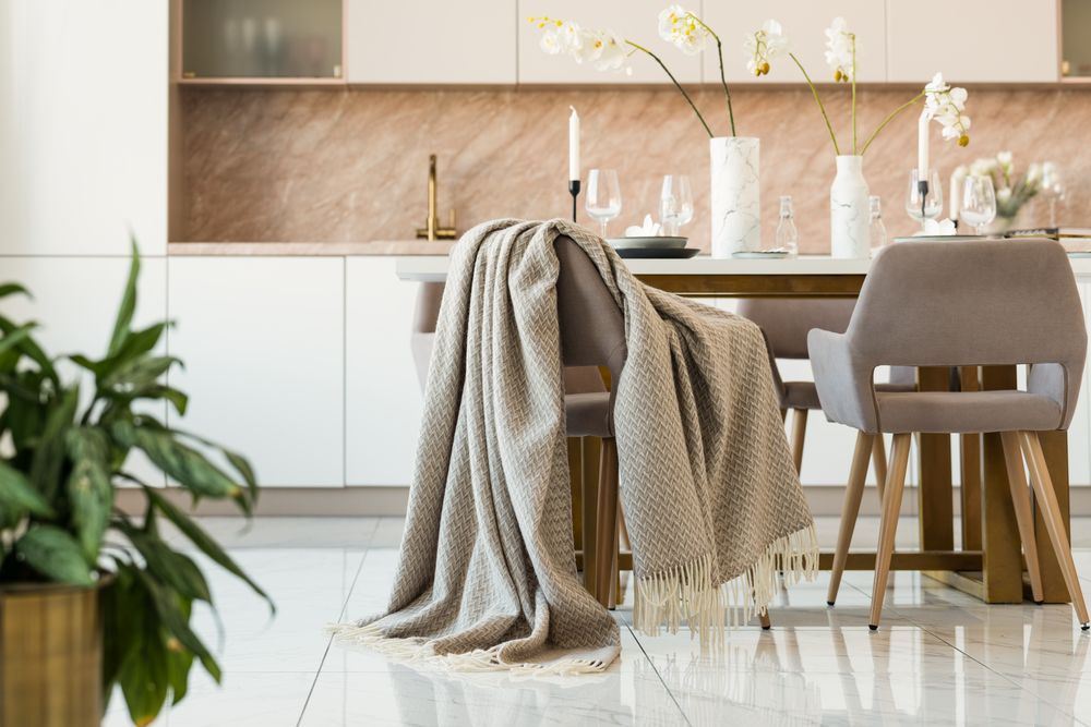 Плед «Селигер», песочный-3