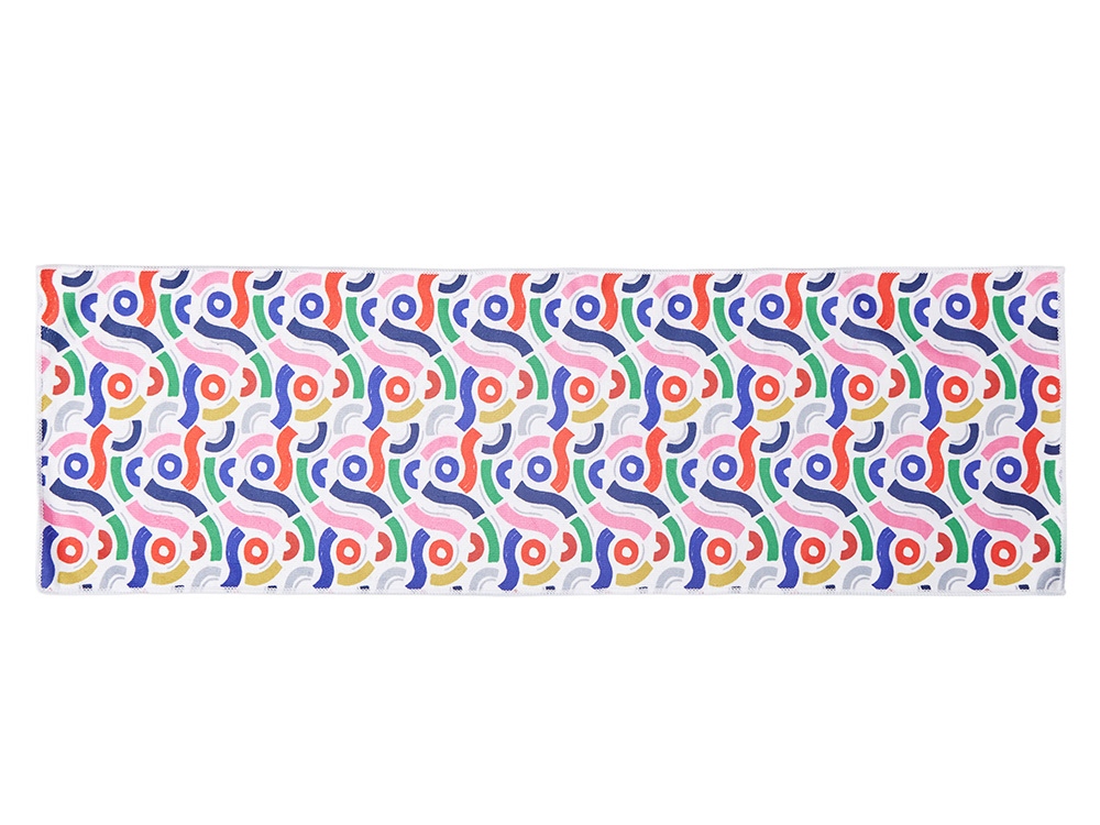 Полотенце из микрофибры с возможностью полноцветной сублимационной печати с одной стороны  30*100 см-0