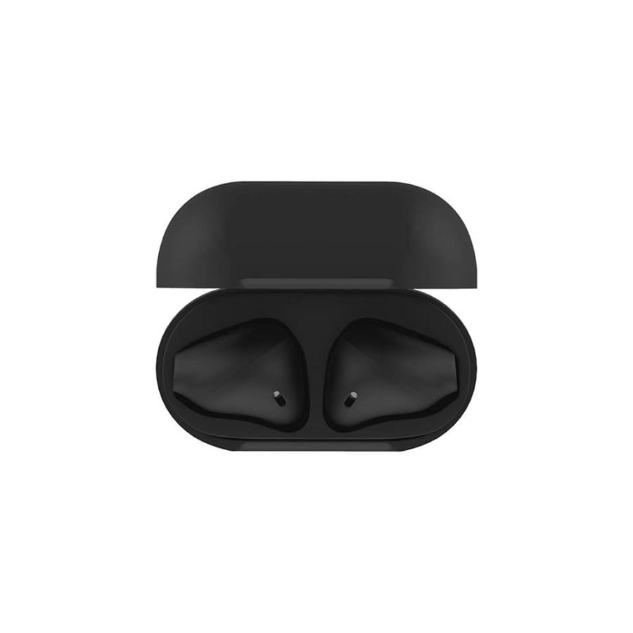 Наушники беспроводные с зарядным боксом TWS AIR SOFT, цвет черный , черный-2