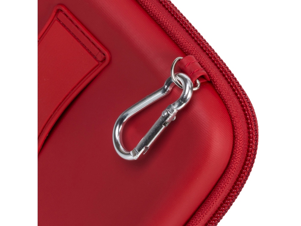 Чехол для жесткого диска из кожзама 9101, красный-4