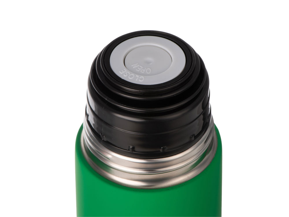 Термос Ямал Soft Touch с чехлом, 500мл, зеленый классический-4