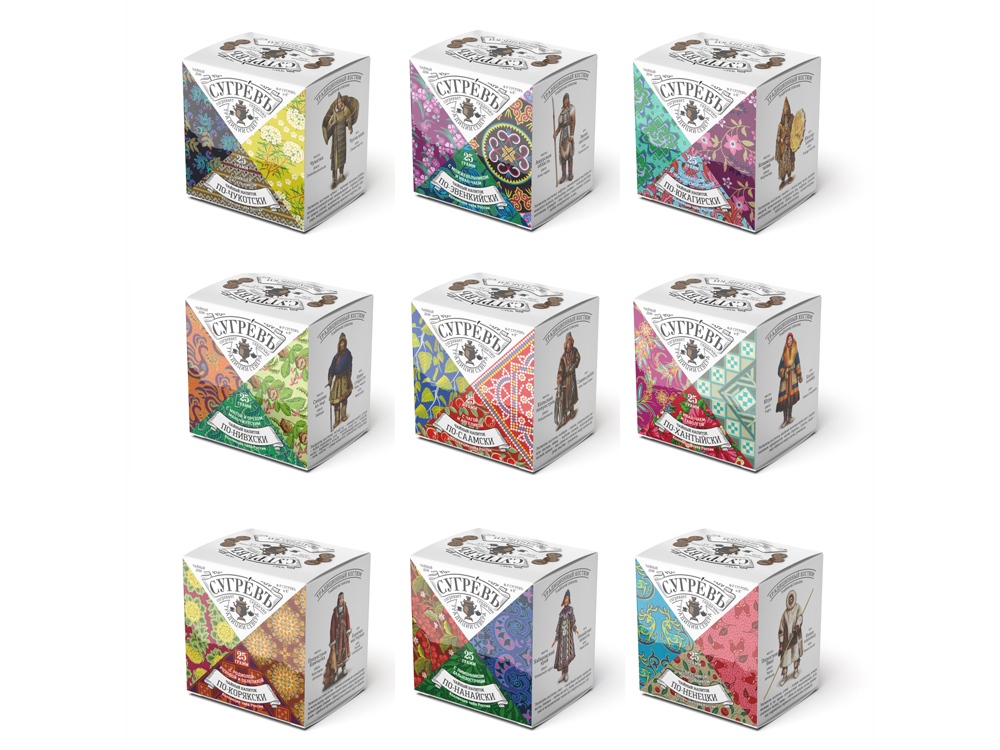 Подарочный набор c чаем Сокровища Севера в деревянной шкатулке-3