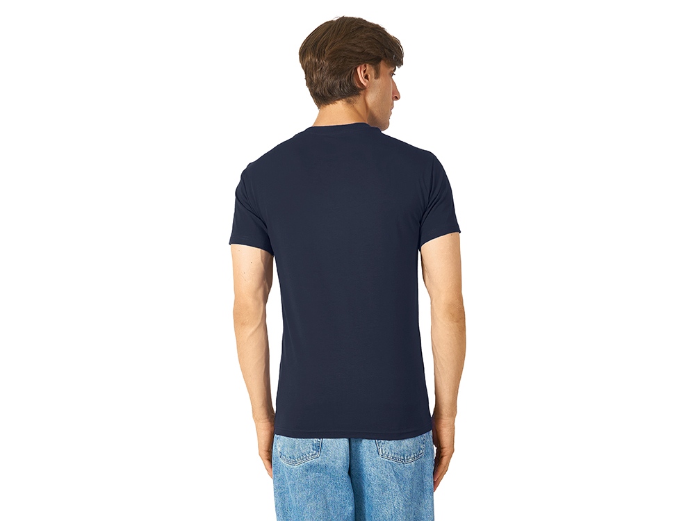 Футболка HD Fit короткий рукав с эластаном, мужская, тёмно-синий-2