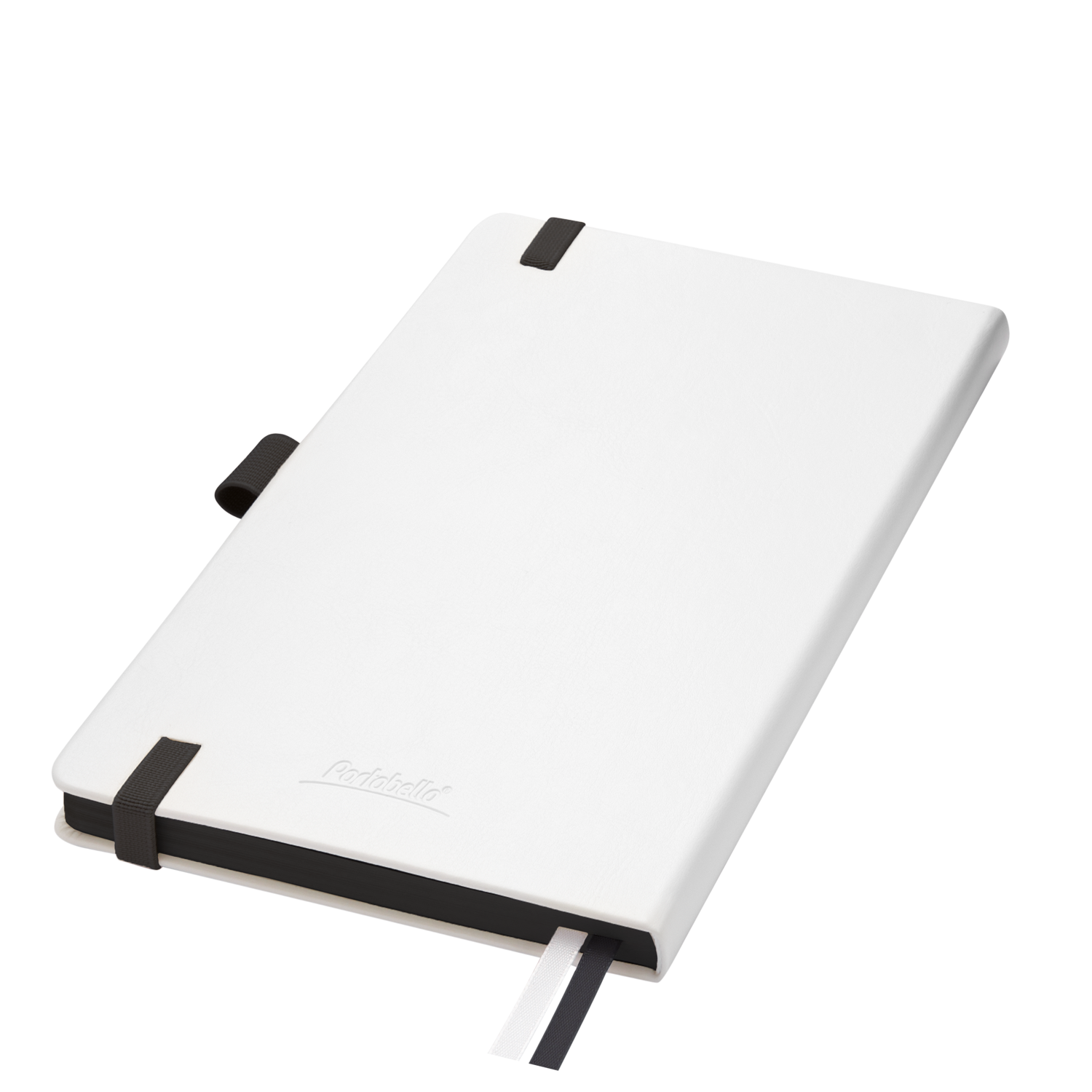 Ежедневник Arctic недатированный, белый/черный-6