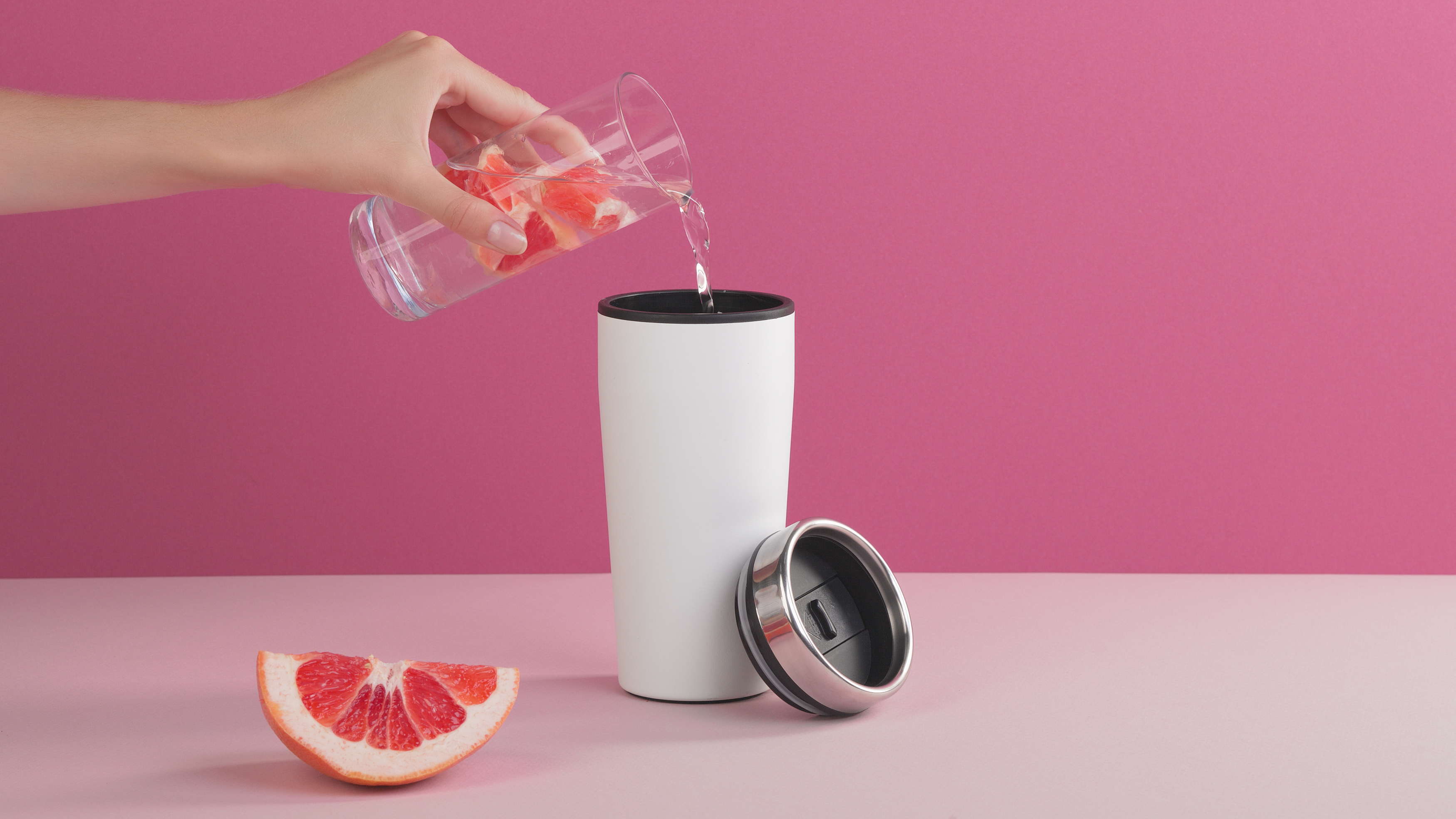 Термостакан "Европа" 500 мл, покрытие пудра-5