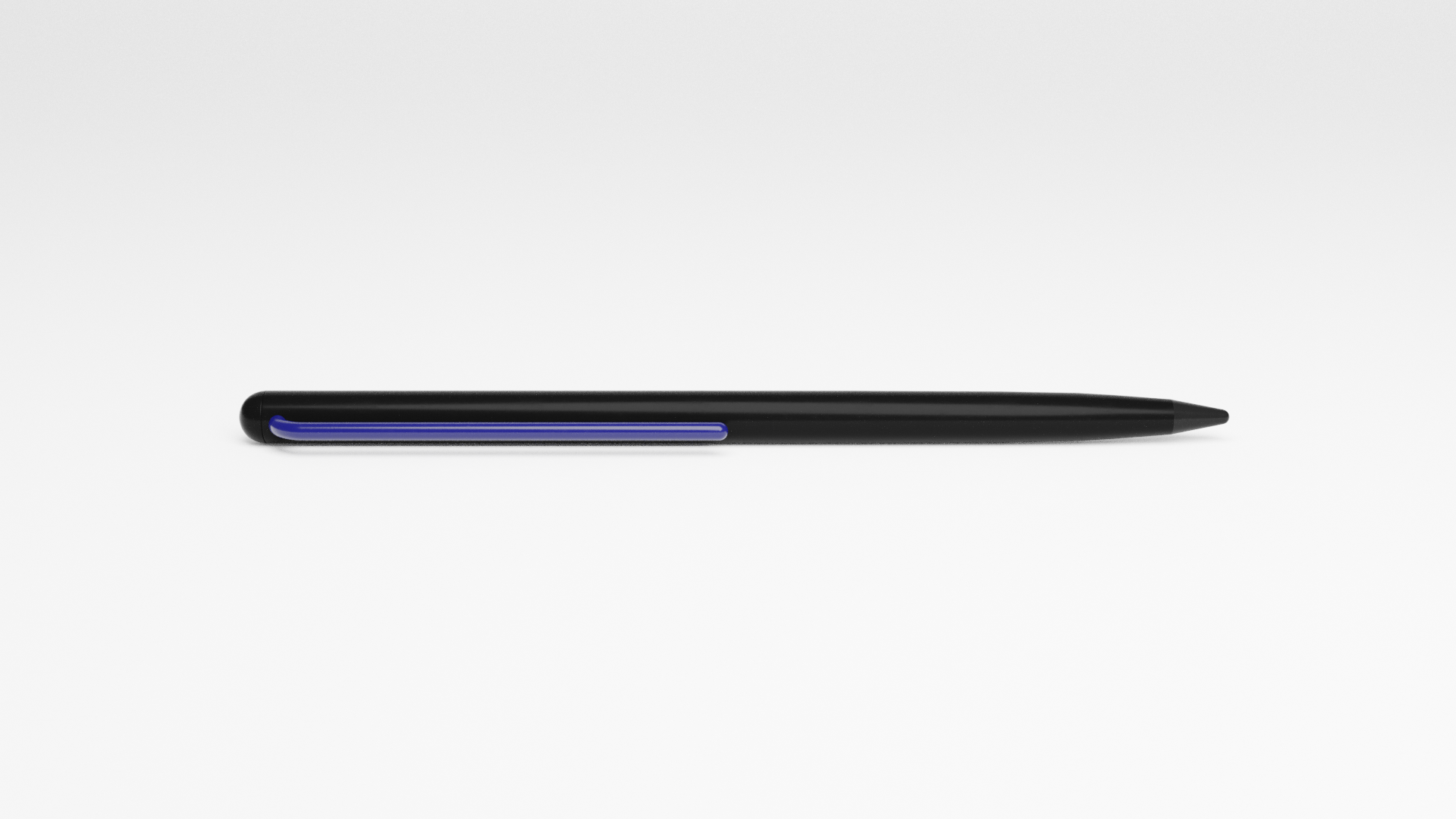 Карандаш Pininfarina GrafeeX с синим клипом в чехле из переработанной кожи-1