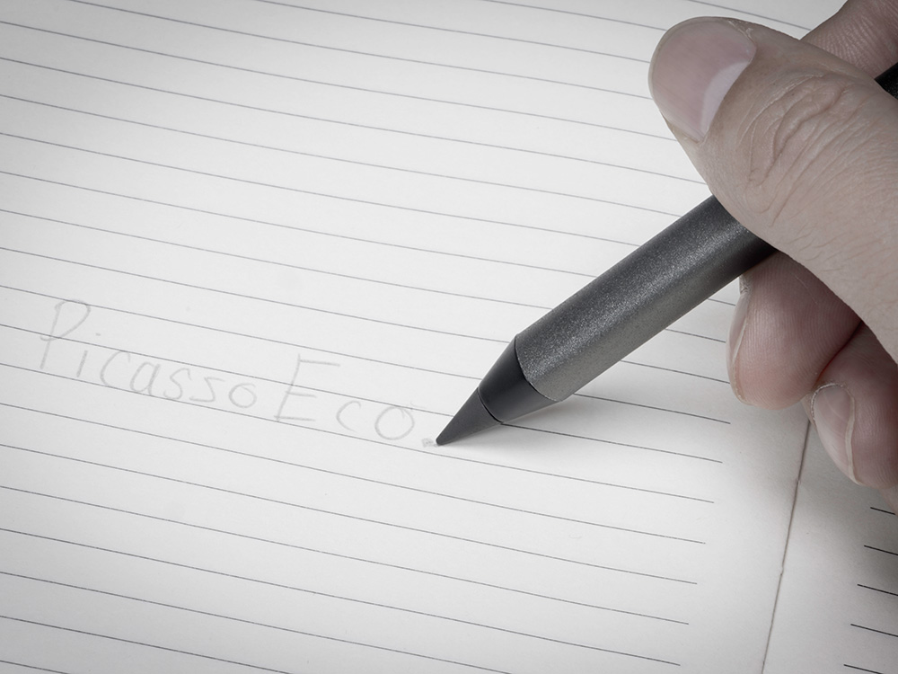 Вечный карандаш Picasso 2 Eco со стилусом, темно-серый-6