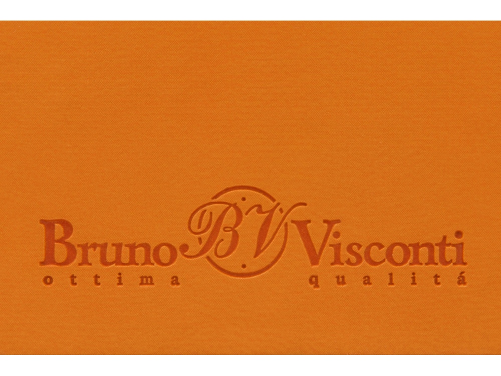 Ежедневник А5 недатированный Megapolis Velvet Flex, оранжевый-11