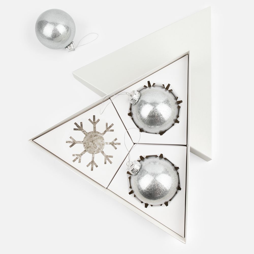 Набор Finery Trio, серебристый-0