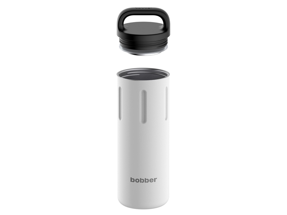 Вакуумный термос с керамическим покрытием бытовой, тм bobber, 770 мл. Артикул Bottle-770 Iced Water (белый)-1
