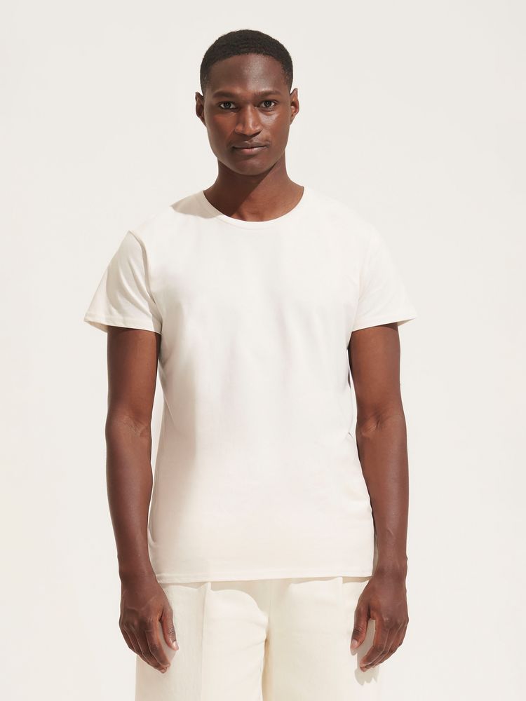 Футболка мужская Pioneer Men, молочно-белая-5