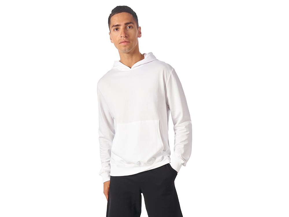 Худи Warsaw, футер 220гр, белый-3