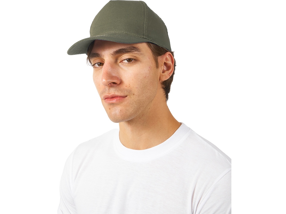 Бейсболка Memphis 5-ти панельная 165 гр, хаки-1