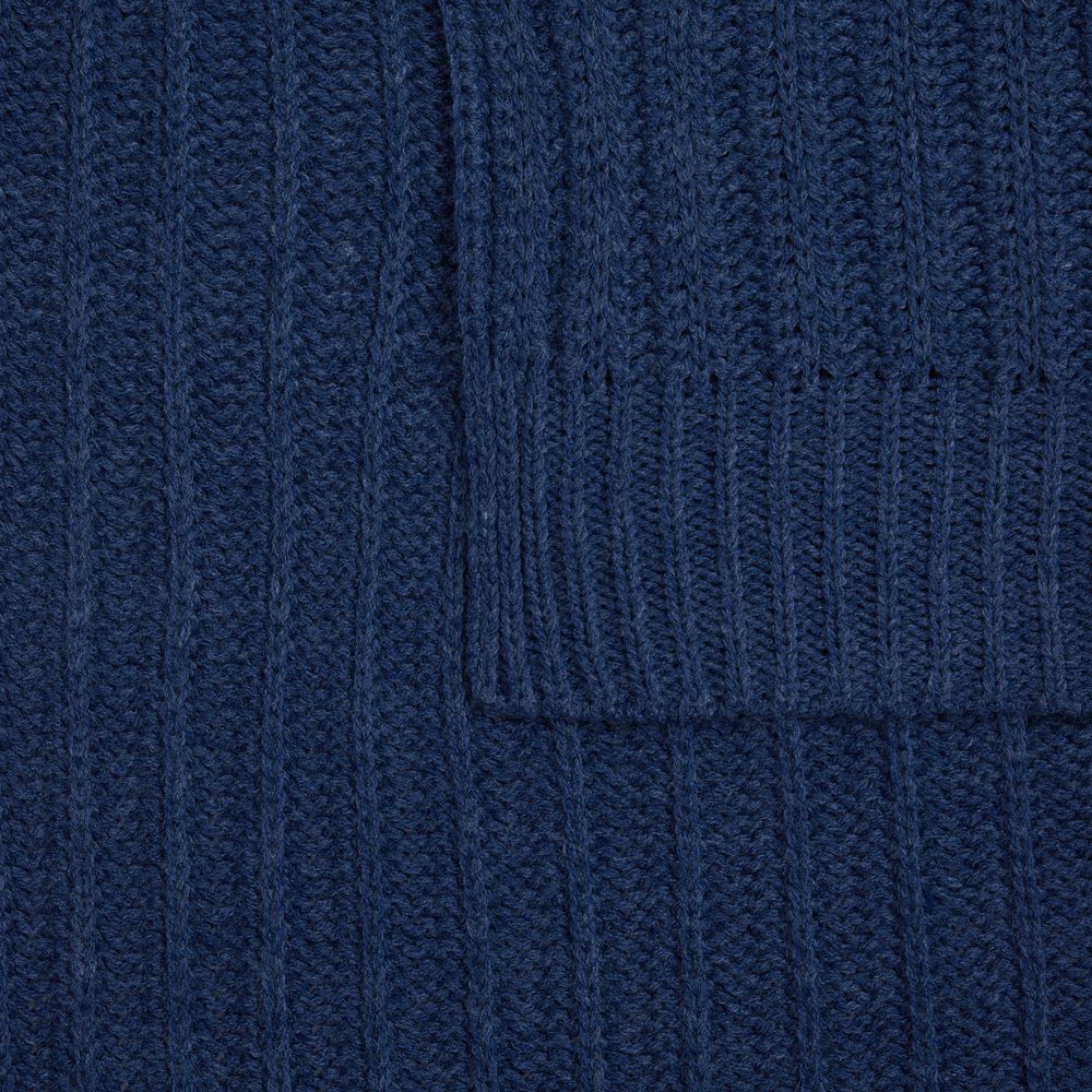 Плед Termoment, синий меланж-2