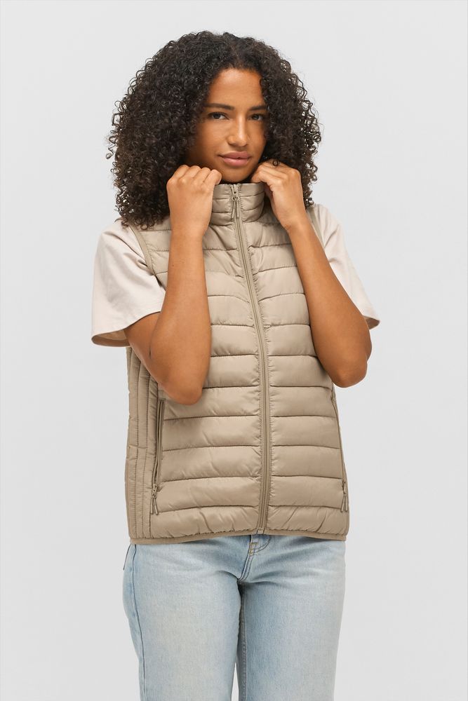 Жилет женский Stream BW Women, серо-бежевый-2