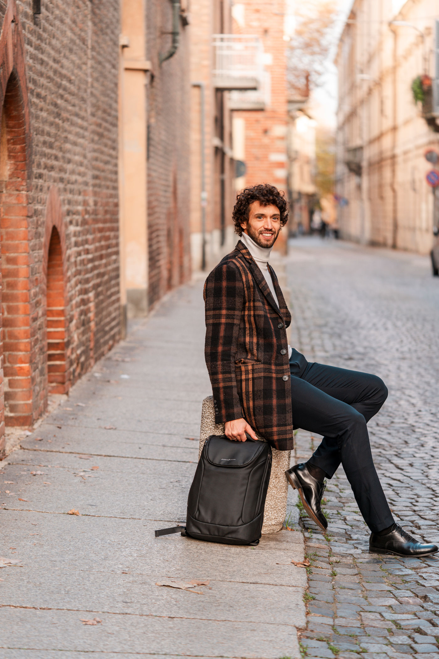 Рюкзак Pininfarina Active 45х30х19 см, черный-25