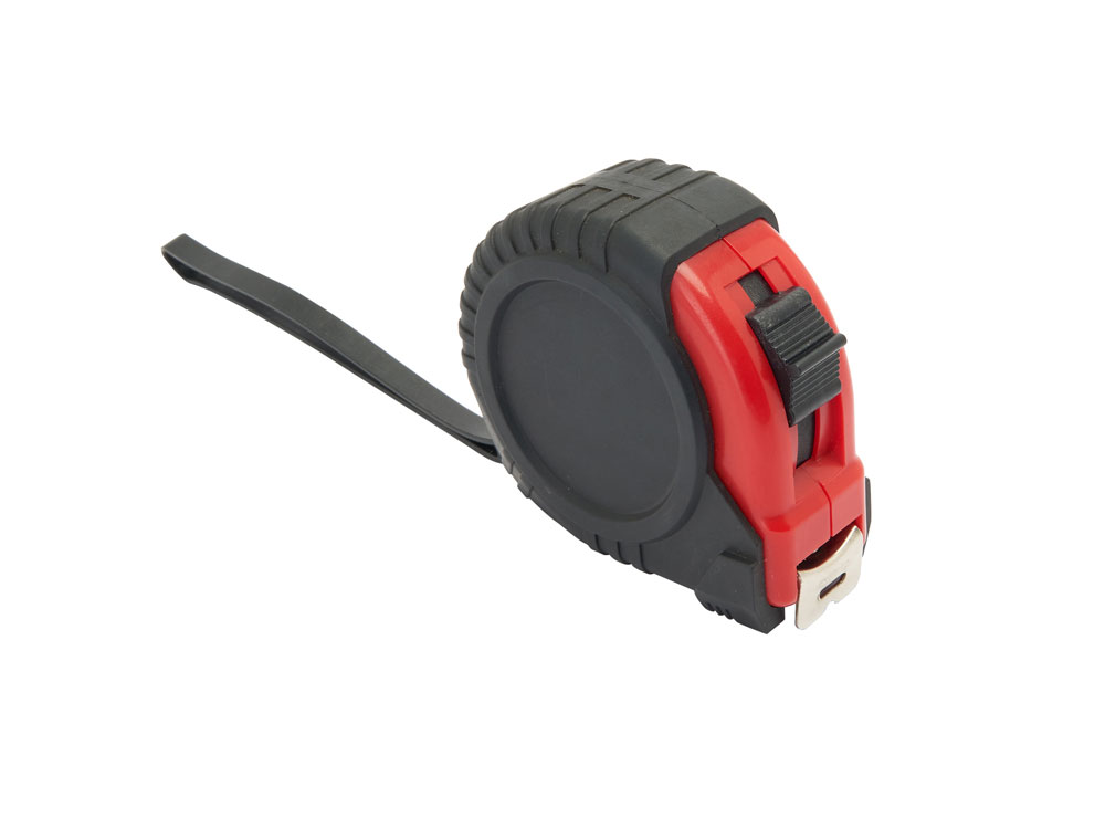 Рулетка RIVET 3м, красный-1