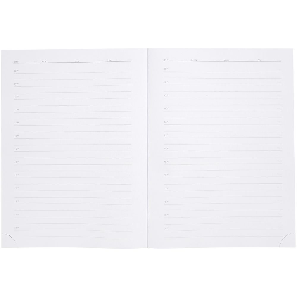 Ежедневник в суперобложке Brave Book, недатированный, красный-3