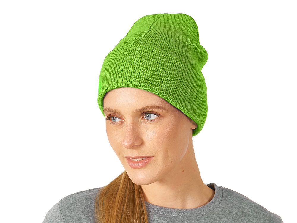 Шапка Dunant, двуслойная, зеленое яблоко-2