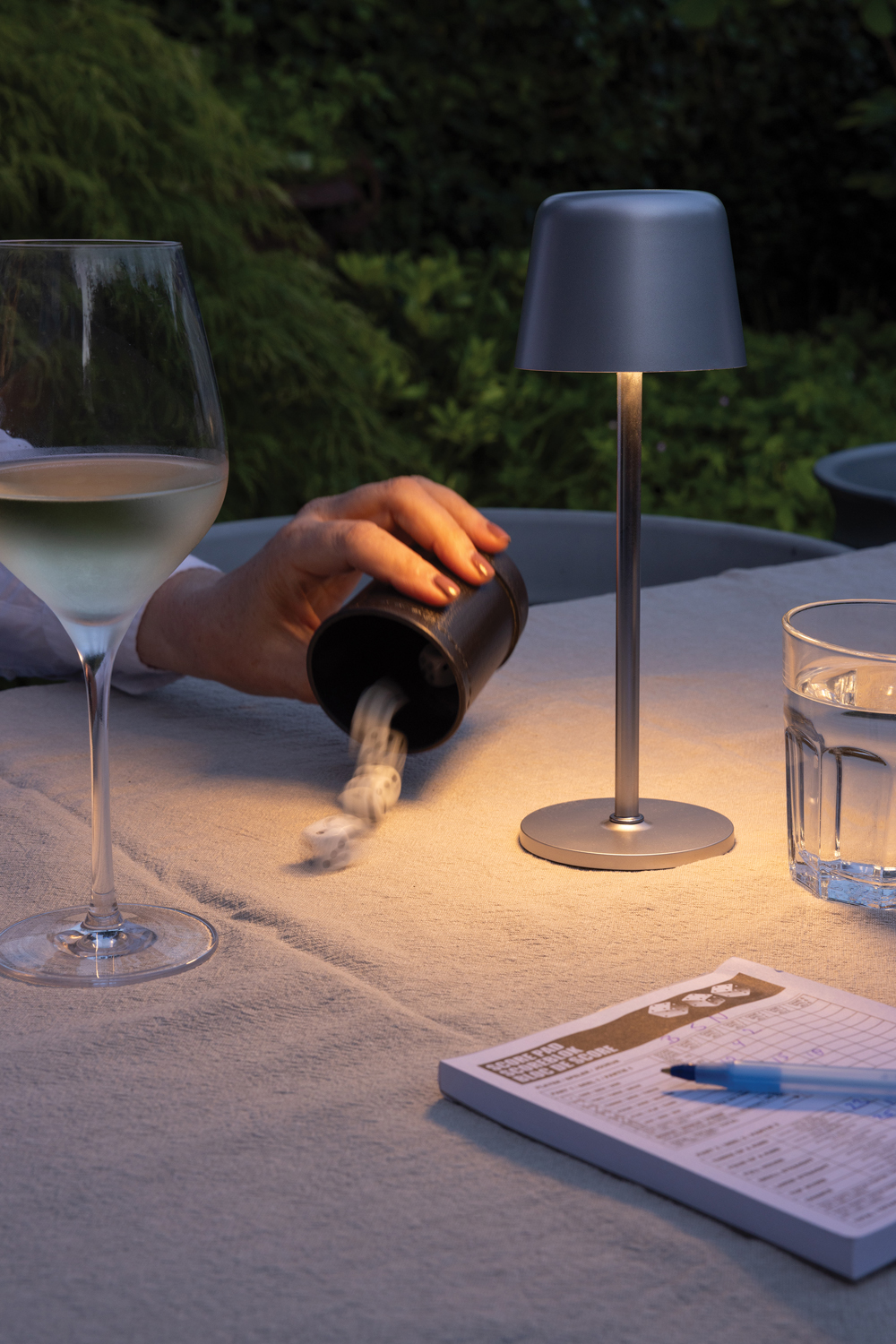 Настольная лампа Zenic из переработанного пластика RCS-11