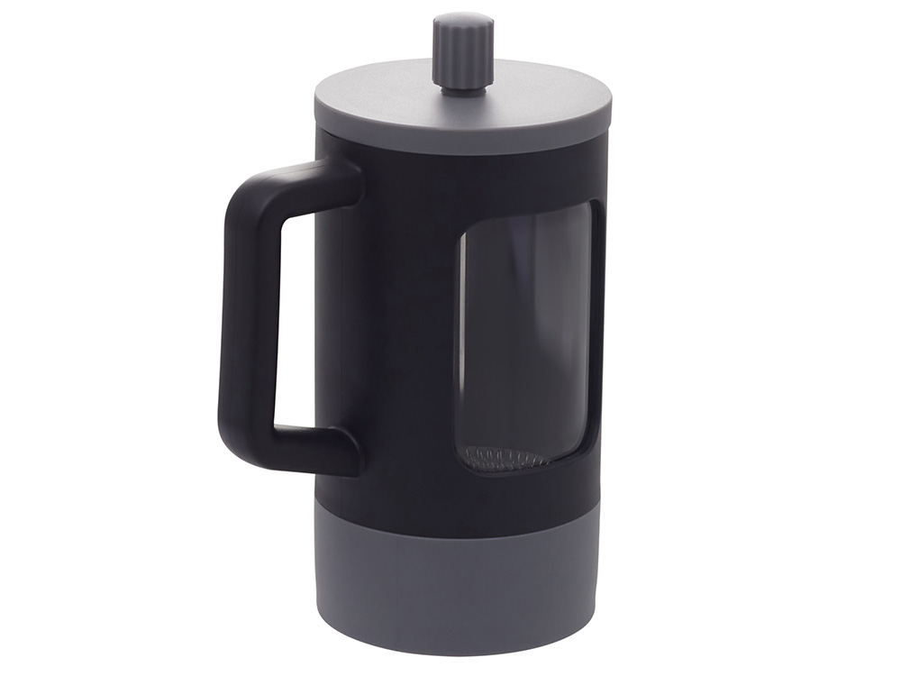 Френч-пресс Double Tone, черный-серый-2
