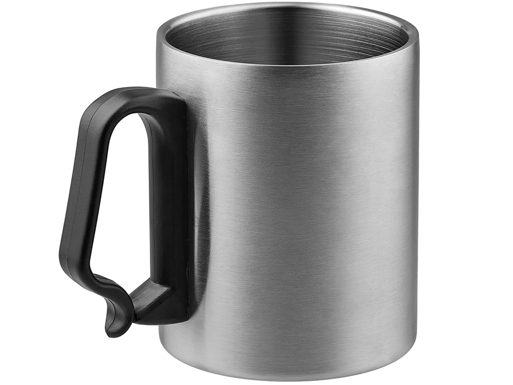 Стальная кружка с двойными стенками Climber Max, 450 мл, черный-1