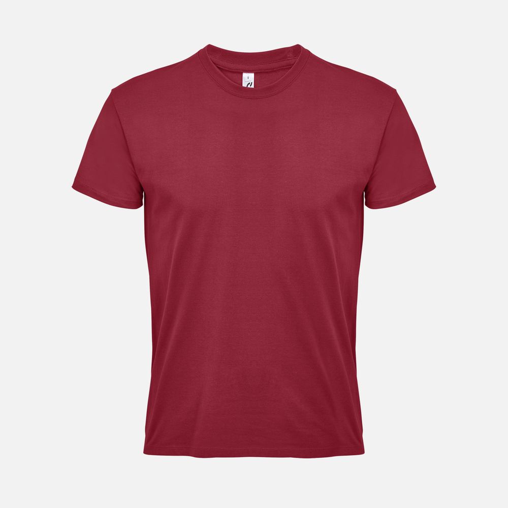 Футболка Imperial 190, красная (бургунди)-0