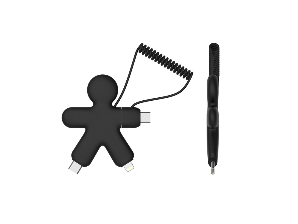 Зарядный кабель BUDDY ECO, черный-1