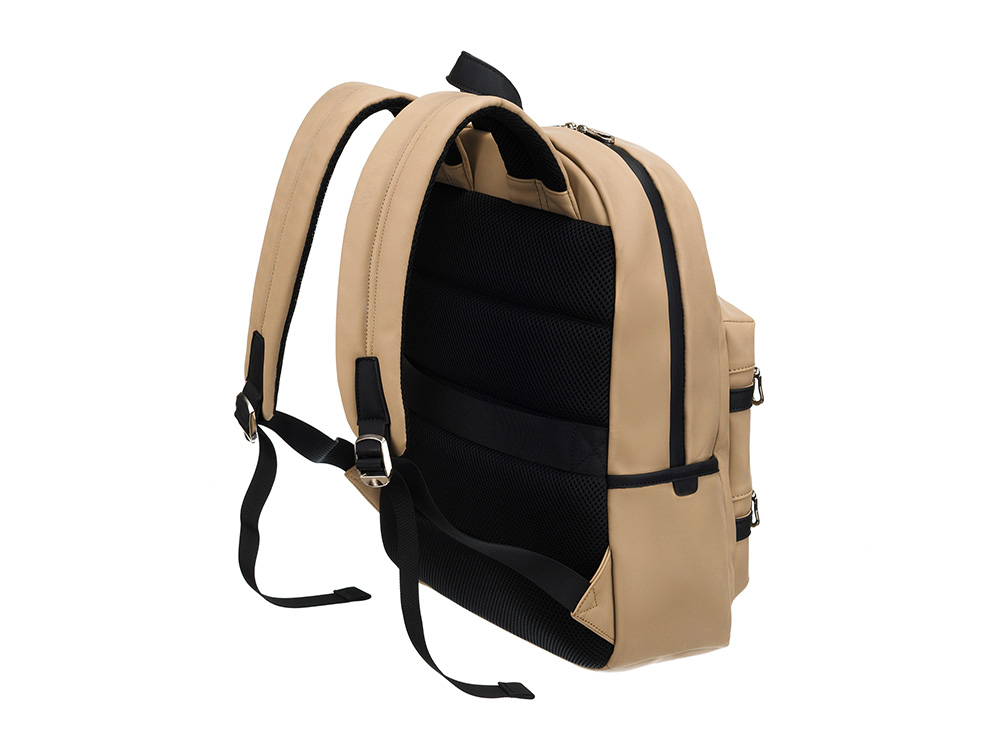 Рюкзак TORBER НОВА с отделением для ноутбука 14.1, бежевый, полиэстер, 31,5 х 12,5 х 39,5 см-2