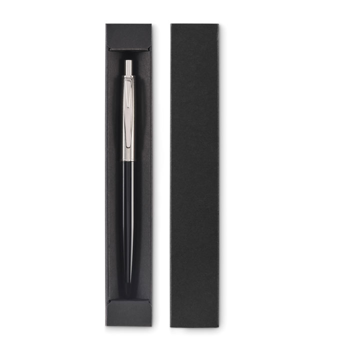Push button pen in box, черный-3