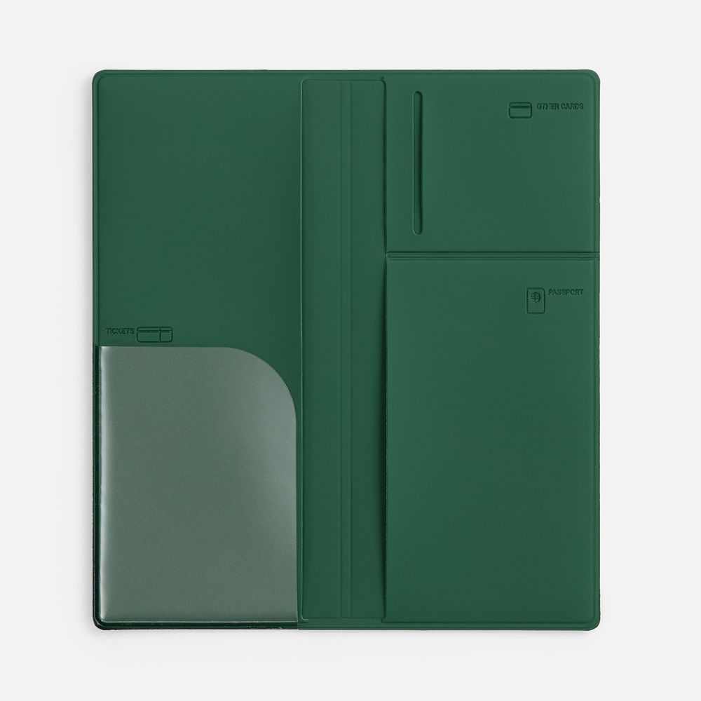 Дорожный органайзер Dorset, зеленый-1