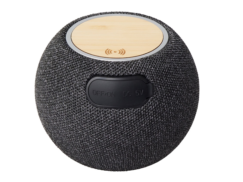 Портативная колонка с беспроводной зарядкой Ареа, 5 Вт-2