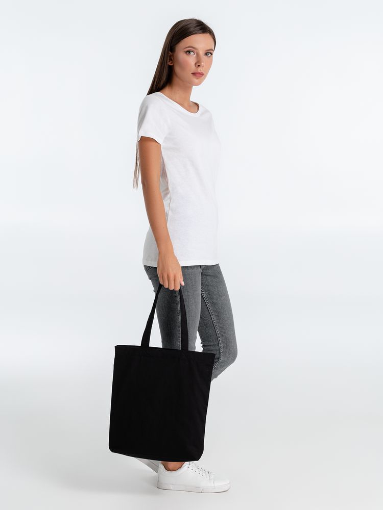 Холщовая сумка Avoska, черная-3