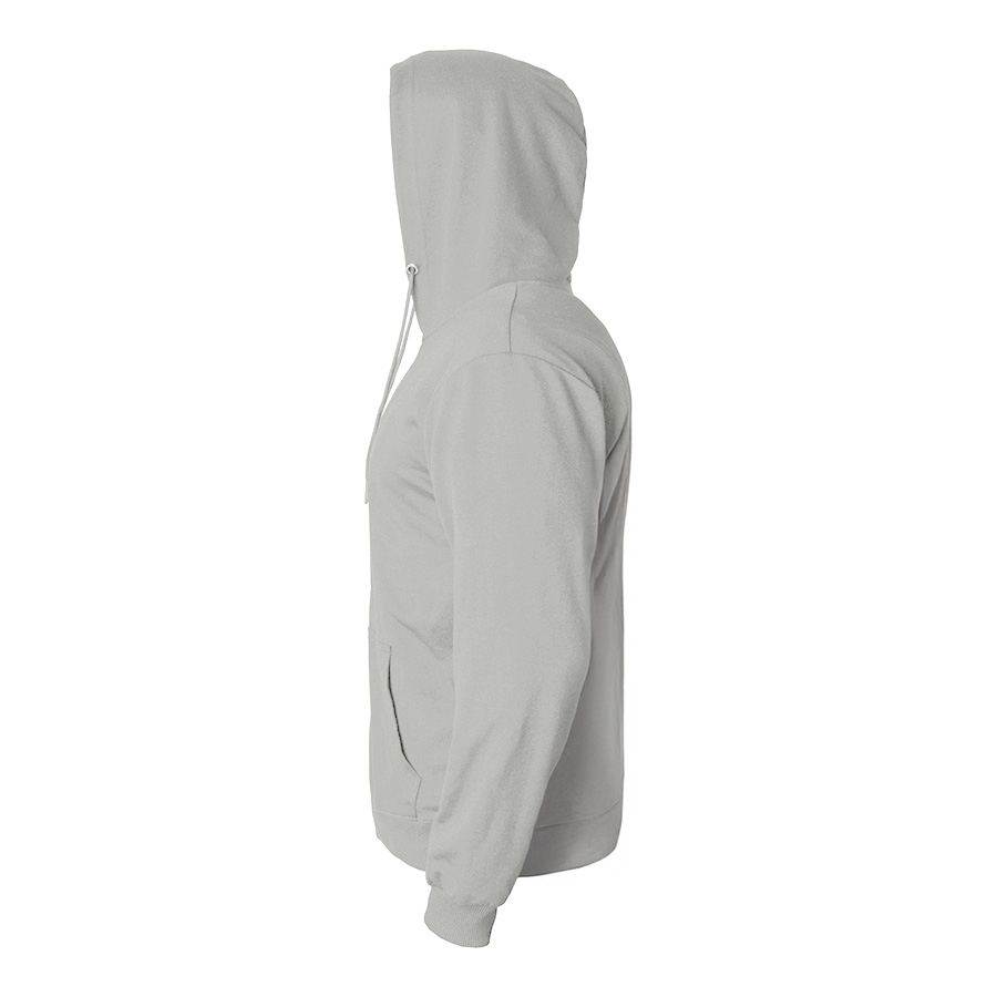Толстовка унисекс с капюшоном SELEN 260, светло-серый-1