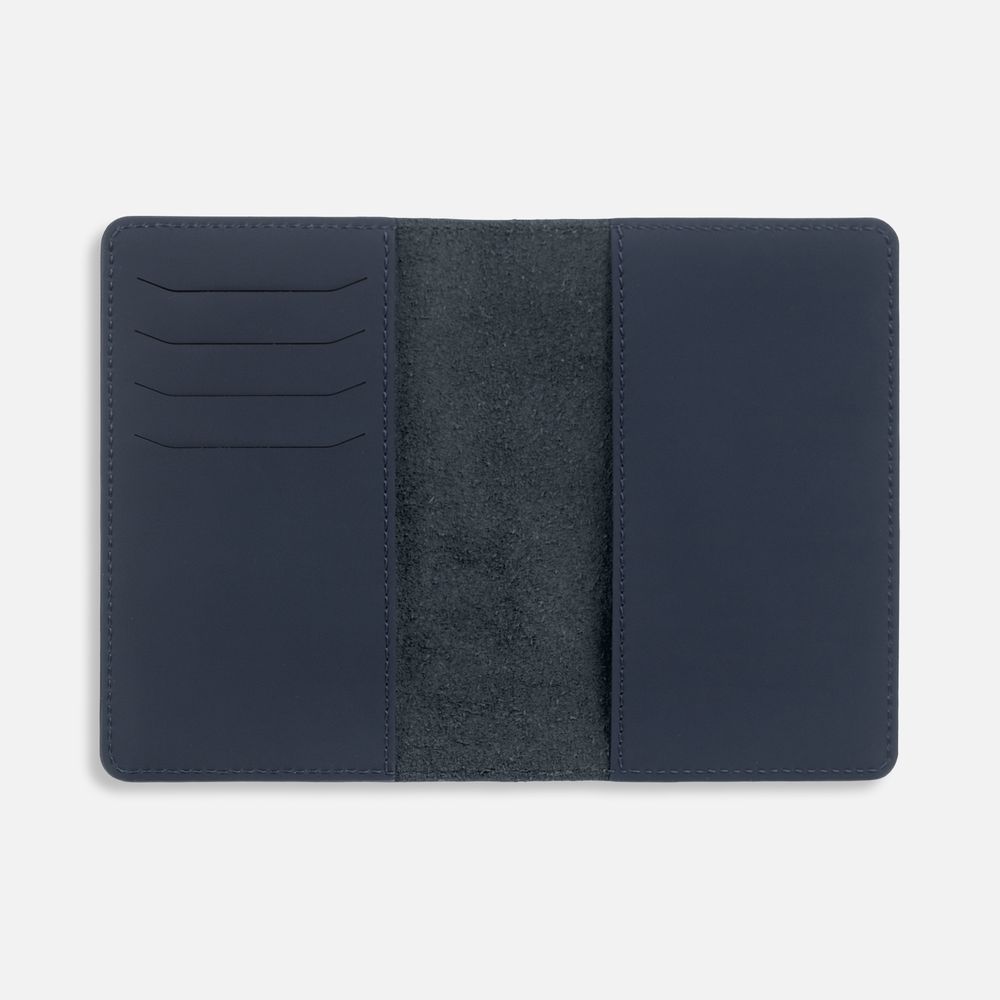 Обложка для паспорта Alaska, синяя-3