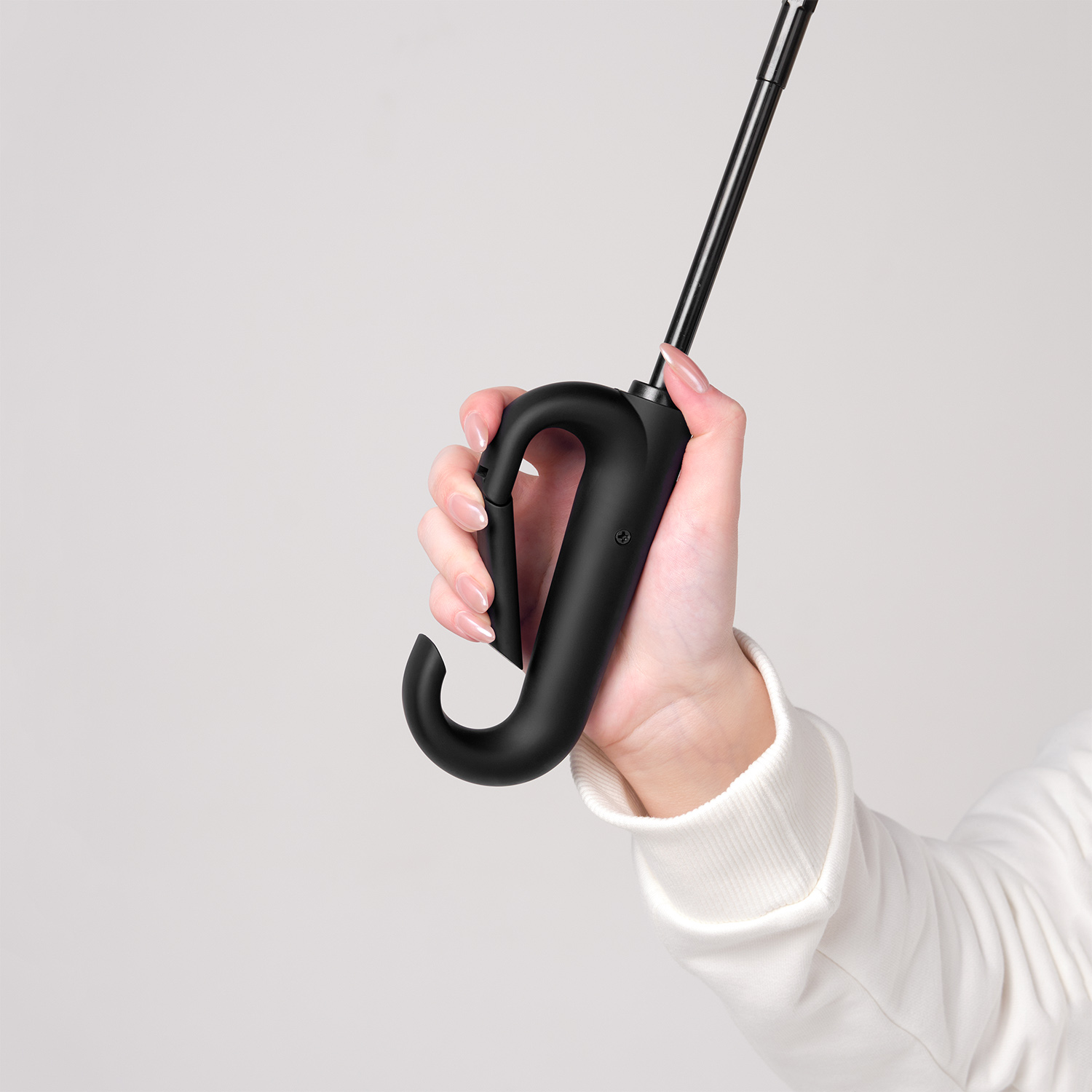 Зонт складной Azimut, черный-8