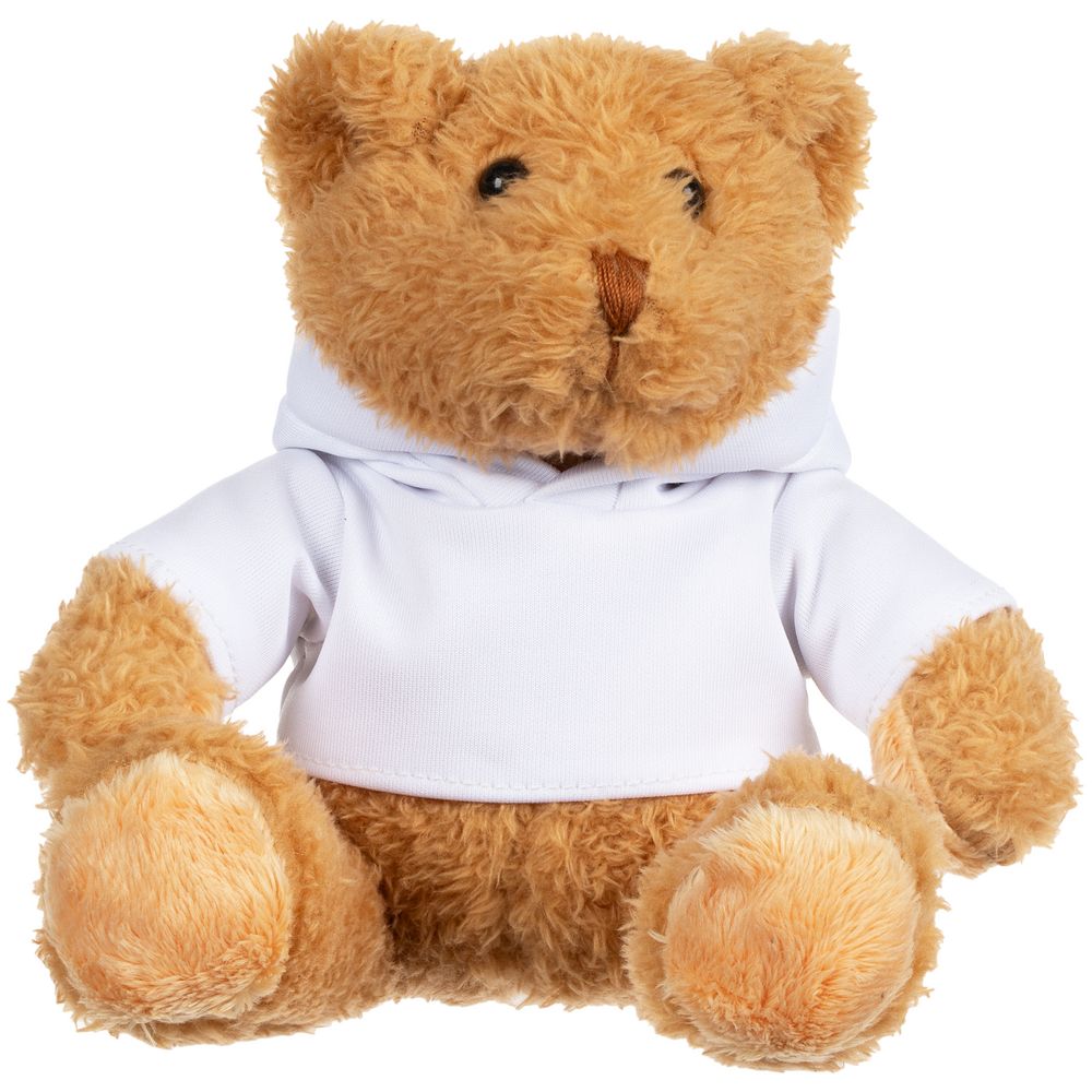 Мягкая игрушка «Мишка Cuddleton» в белом худи-0